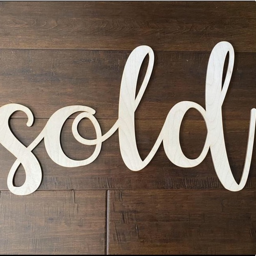 Everything beyond this point is SOLD!